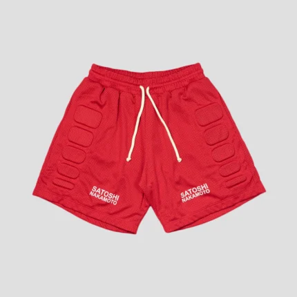 Satoshi Nakamoto Mesh Moto Shorts Green
