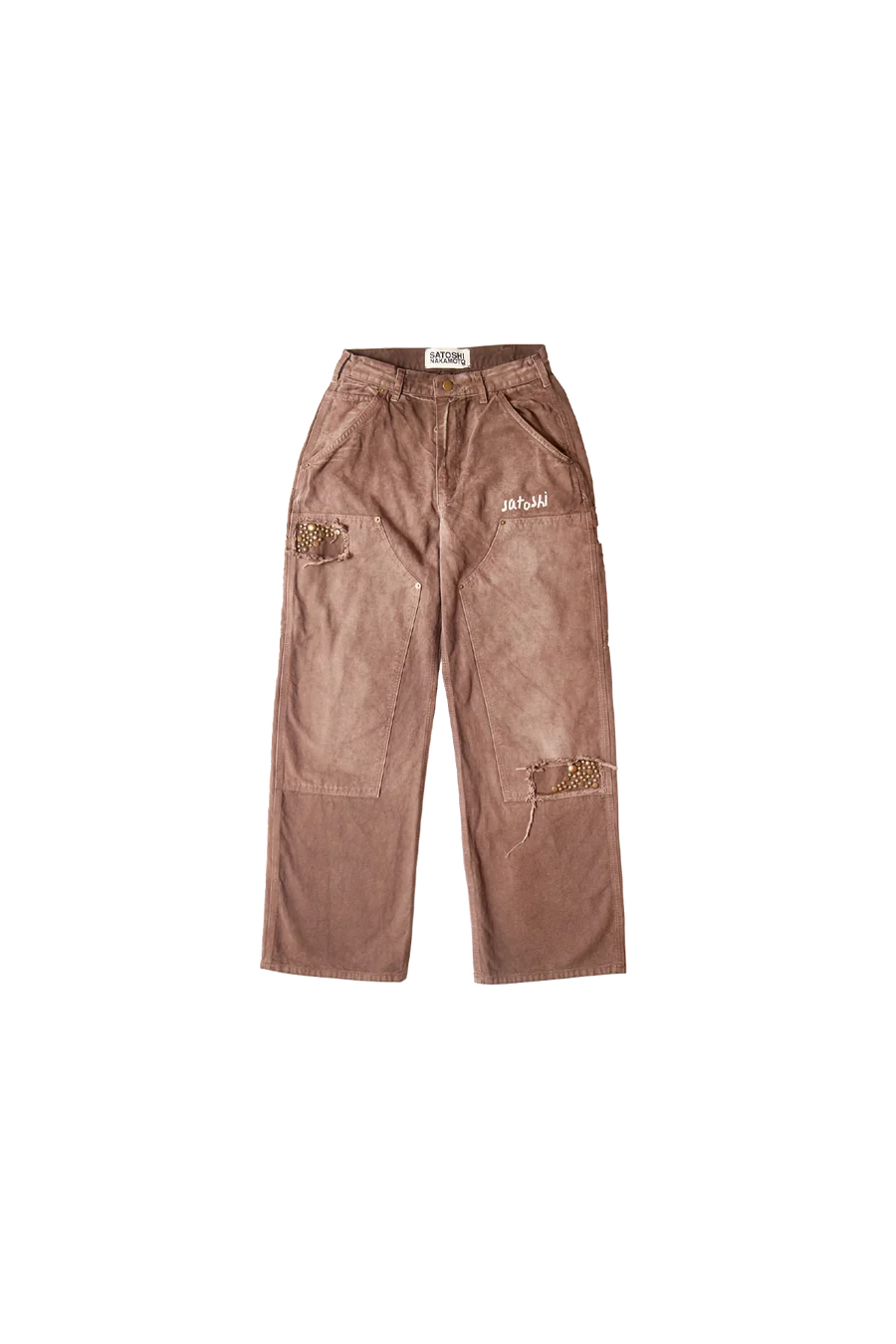 Satoshi_Nakamoto_Frayed_Carpenter_Pant_Brown_1.webp